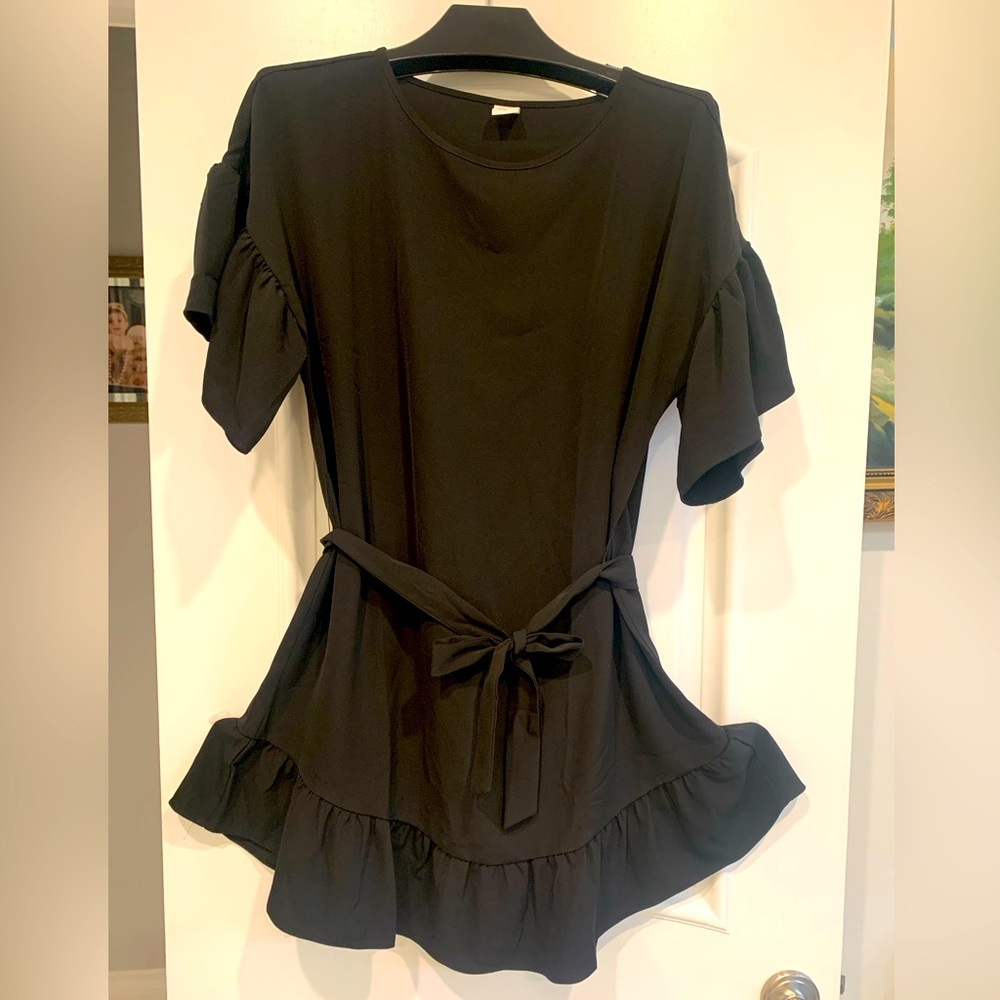 A New York black dress